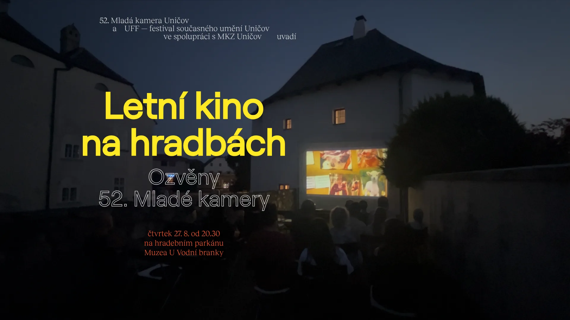 Letní kino na hradbách – Ozvěny 52. Mladé kamery